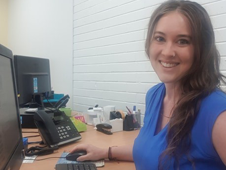 Job Centre Australia employee on the move Omnia Inclusive