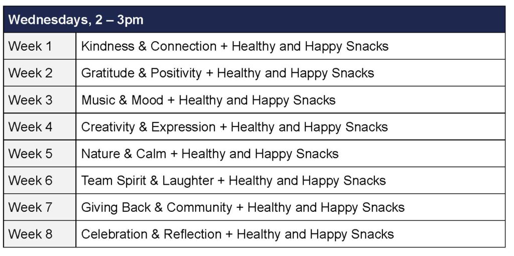 Good Vibe schedule Page 2