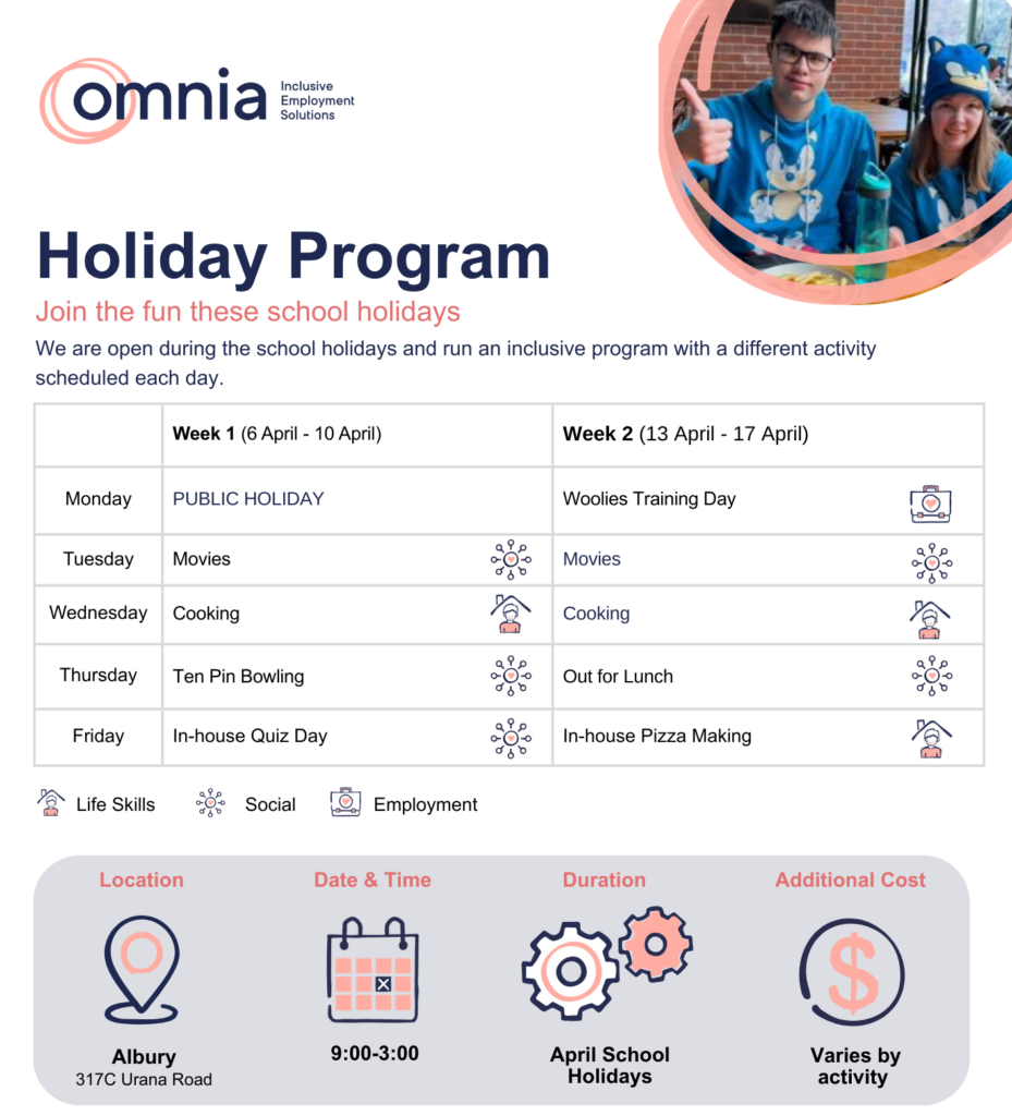 Albury School Hols April