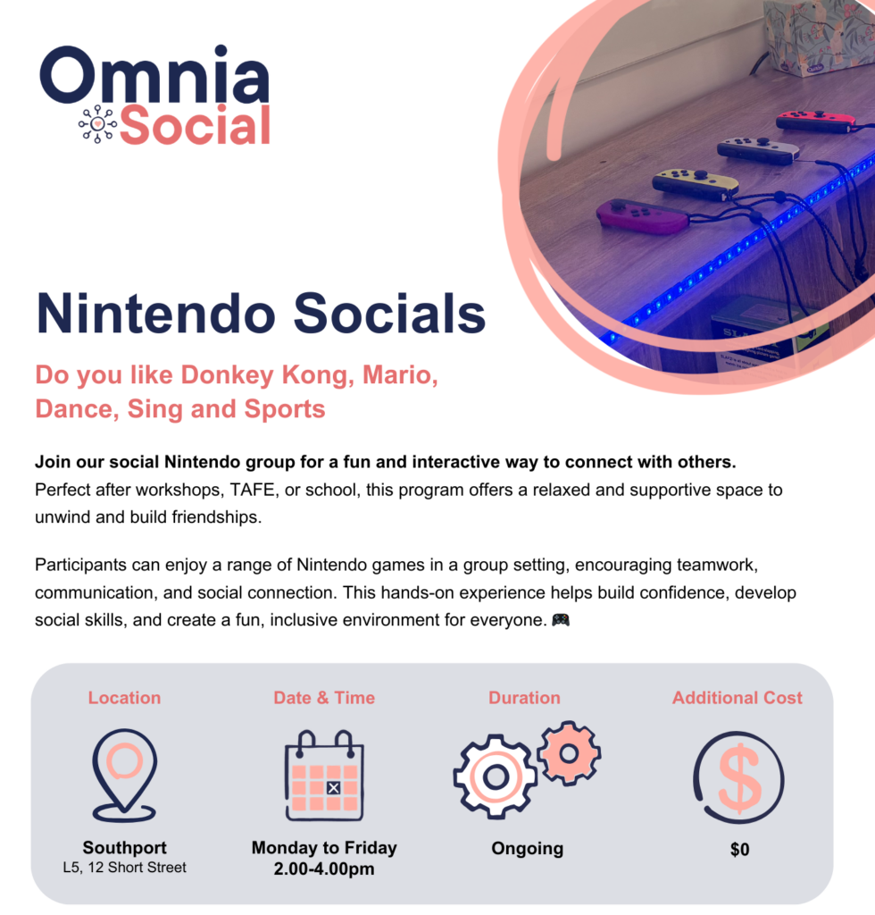 Southport NDIS Program Flyer template